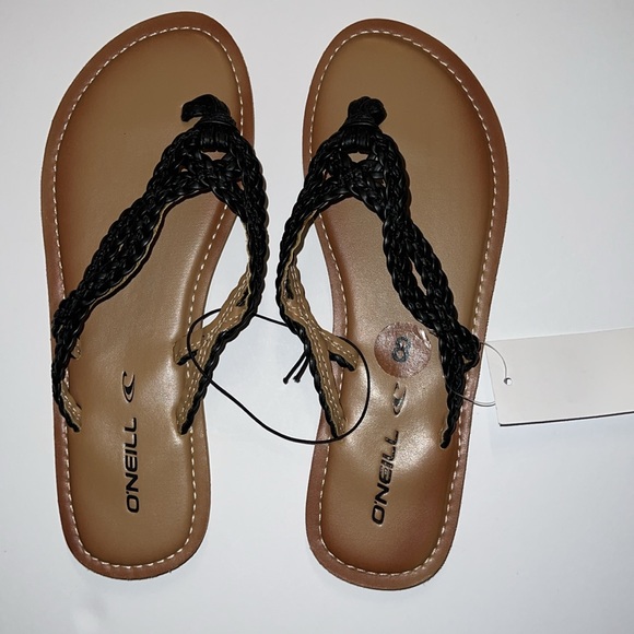O'Neill Shoes - O’Neill women’s black sandals size 8 NWT